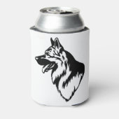 s27 Duitse herdershoofd Blikjeskoeler (Blikje Achterkant)