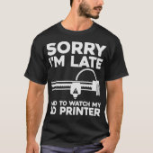 S2 3D Printing 3D Printer (2) T-shirt (Voorkant)