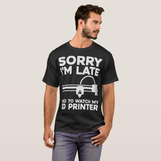 S2 3D Printing 3D Printer (2) T-shirt (Voorkant volledig)