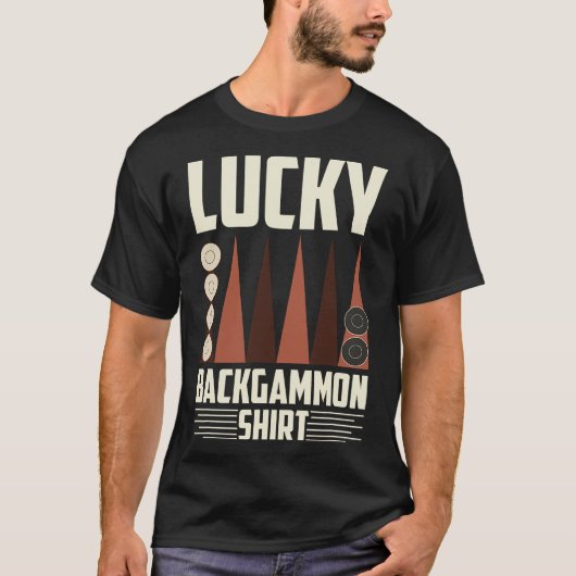 S2 Backgammon (60) T-shirt (Voorkant)
