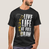 S2 Boogschutter Pijlen Boog (55) T-shirt (Voorkant)