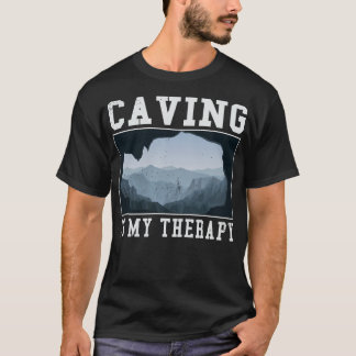 S2 Caving Caver Spelunking Speleologie (152) T-shirt
