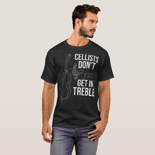 S2 Cellist Cellin (167) T-shirt (Voorkant volledig)