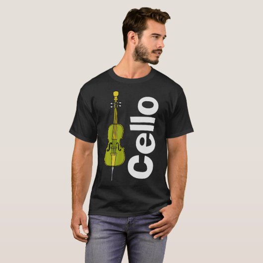 S2 Cellist Cellin (98) T-shirt (Voorkant volledig)