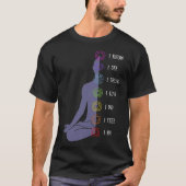 S2 Chakra Chakra Meditatie (37) T-shirt (Voorkant)