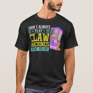 S2 Claw Machine Kraan Arcade Pluche Grabber (12) T-shirt
