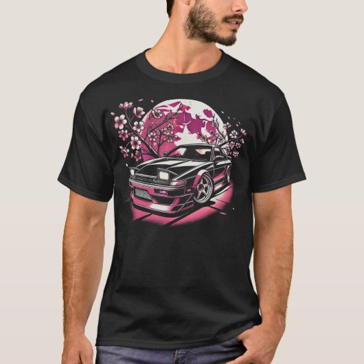 S2 Drifting Drift Car (136) T-shirt (Voorkant)