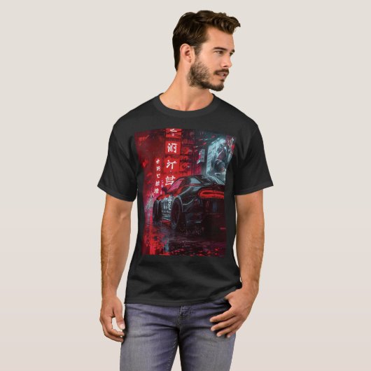 S2 Drifting Drift Car (5) T-shirt (Voorkant volledig)