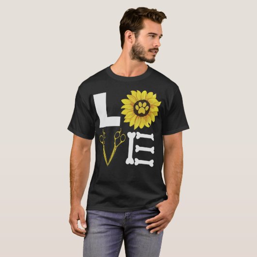 S2 Hond Grooming Hond Groomer (6) T-shirt (Voorkant volledig)