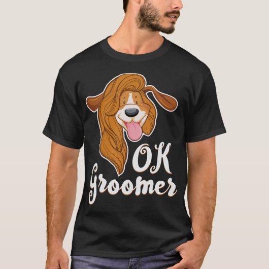 S2 Hond Grooming Hond Groomer (75) T-shirt (Voorkant)