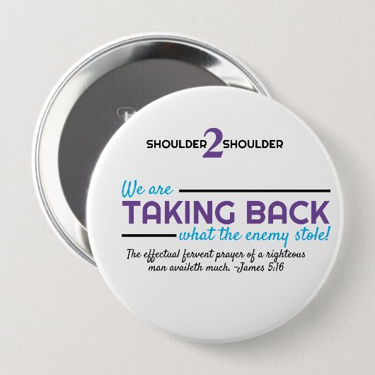 S2S Eenvoudige terugname Button (Voorkant /achterkant)