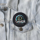 S3D-gamer Ronde Button 7,6 Cm (In situ)