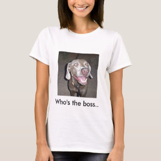 S5030845, die de baas is.. t-shirt