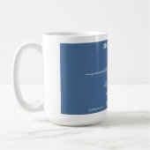 S-3 VIKING STATIONS BLUEPRINT MUG (Gauche)