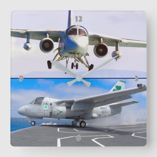 S-3 VIKING VIERKANTE KLOK (Voorkant)