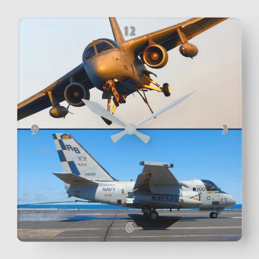 S-3 VIKING VIERKANTE KLOK (Voorkant)