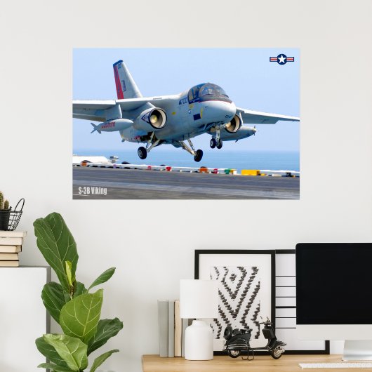 S-3B VIKING POSTER (Thuiskantoor)