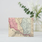 S Burlington County, NJ Briefkaart (Staand voorkant)