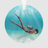 S.C.U.B.A.-duiker Ornament (achterkant)