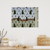 s Chats Poster de base Grand (Cuisine)