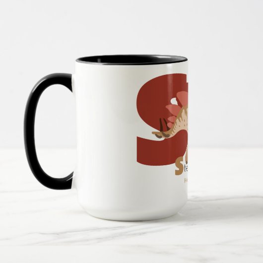S comme Stegosaurus Mug (Gauche)