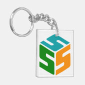 S-cubed Logo Sleutelhanger (Voorkant Links)