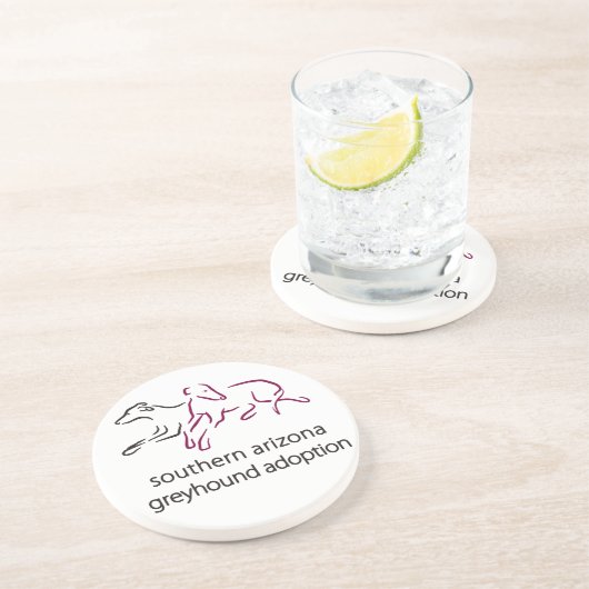 S des dessous de verre de grès d'adoption de (Côté)