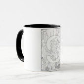 S est pour Seahorse Monogram Mug (Devant gauche)