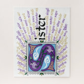 S est pour Sister Puzzle (Vertical)