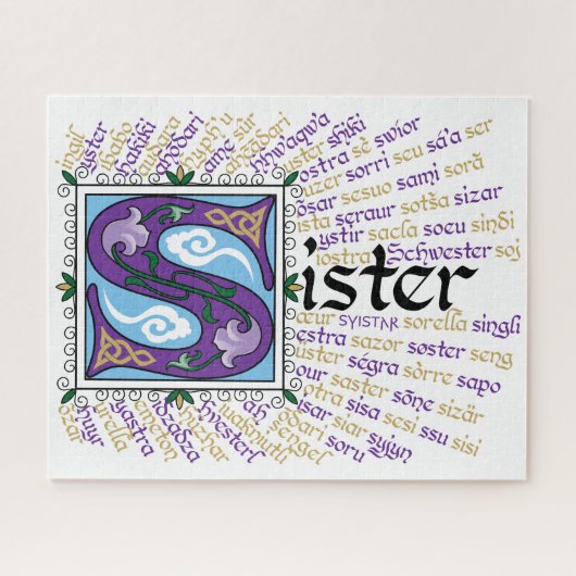 S est pour Sister Puzzle (Horizontal)