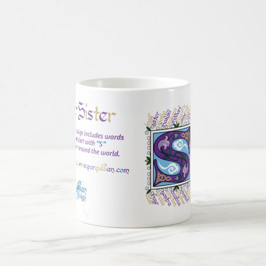 S est pour soeur Mug (Centre)