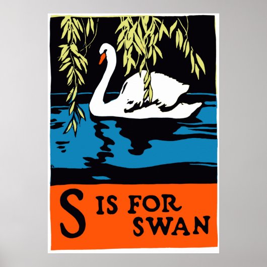 S est pour Swan Poster (Devant)