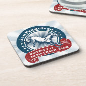 S.F. District 11 Democratische Club Onderzetters (Linkerzijde)