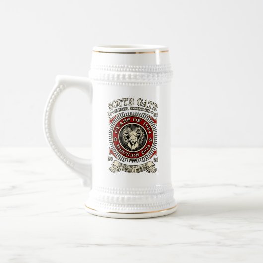 S.G.H.S. Traditioneel Duits bier Stein Bierpul (Links)