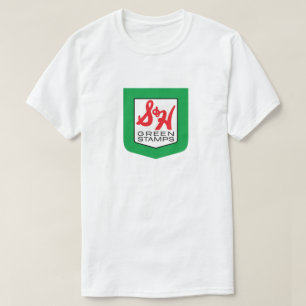 S & H Groene Stampen T-shirt
