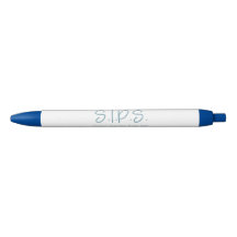 S.I.P.S. Pen - Blauw