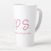 S.I.P.S. Tall Latte Mug - Rose (Angle droit)