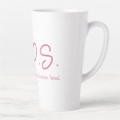 S.I.P.S. Tall Latte Mug - Rose (Droite)