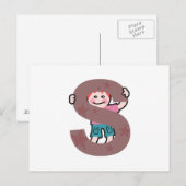 S is voor...... briefkaart (Voorkant / Achterkant)