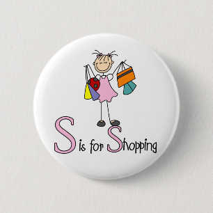 S is voor het winkelen van Button