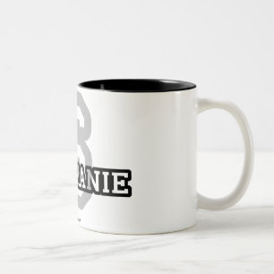 S is voor Stephanie Tweekleurige Koffiemok