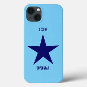S is voor Superstar iPhone 13 Hoesje