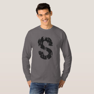 S Jughead's Distressed T-Shirt Long Sleeved