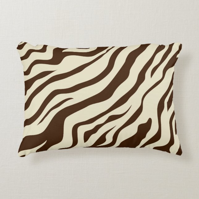S.K. : Zebra Fever Accent Coussin (Devant)