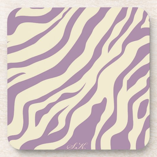 S.K. : Zebra Fever Cork Dessous de verre (Devant)