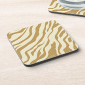 S.K. : Zebra Fever Cork Dessous de verre (Côté gauche)