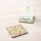 S.K. : Zebra Fever Cork Dessous de verre (Côté Droit)