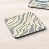 S.K. : Zebra Fever Cork Dessous de verre (Côté gauche)