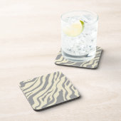 S.K. : Zebra Fever Cork Dessous de verre (Côté Droit)