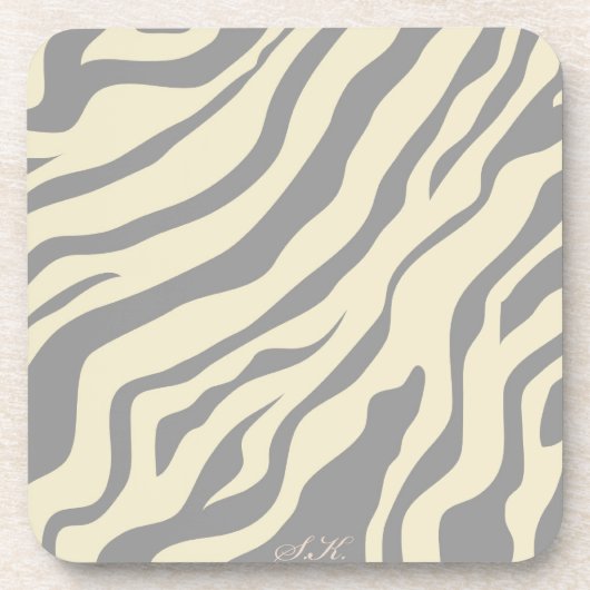 S.K. : Zebra Fever Cork Dessous de verre (Devant)